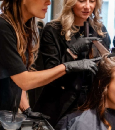 Balayage voor donker haar