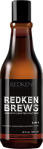 Redken Brews Shampoo 3 IN 1 1000ml